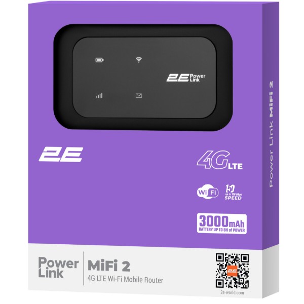 Фото - Модем 4G 2E PowerLink MiFi-2 2025 (794300866717)