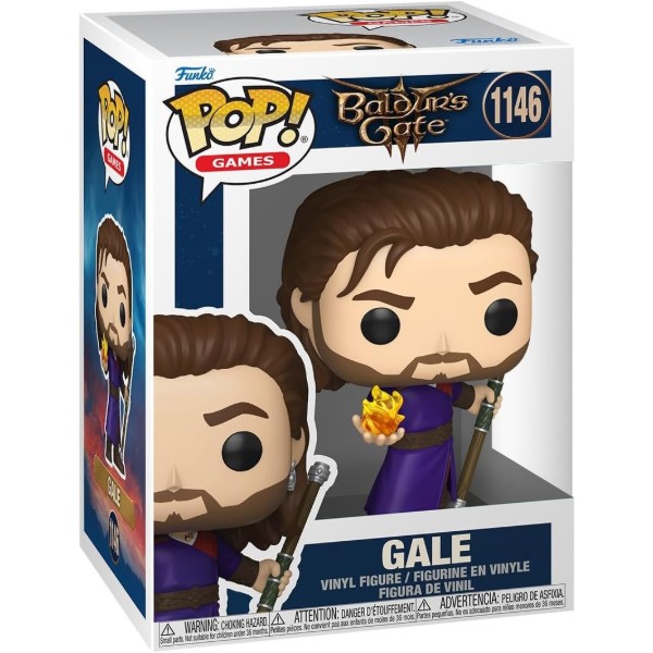 Фото - Коллекционная фигурка FUNKO POP Games: Baldur's Gate 3 S2 - Gale w/Chase (889698883474)
