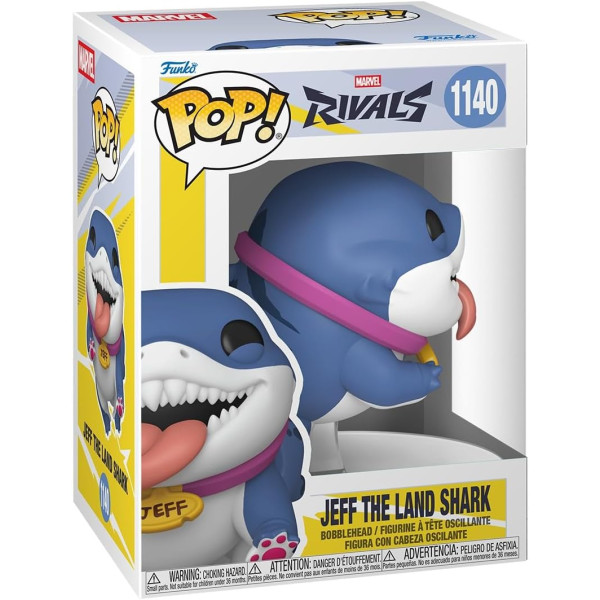 Фото - Коллекционная фигурка FUNKO POP Games: Marvel Rivals - Jeff the Land Shark (889698881692)
