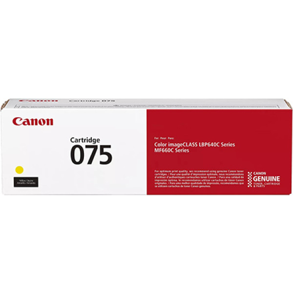 Фото - Картридж-тонер Canon for 075Y MF664Cdw/MF667Cdw/LBP646Cdw/LBP647Cdw Yellow (6362C002) Фото - Картридж-тонер Canon for 075Y MF664Cdw/MF667Cdw/LBP646Cdw/LBP647Cdw Yellow (6362C002)