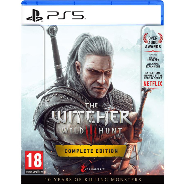 Фото - Игровой диск PS5 Witcher 3: Wild Hunt Complete Edition + 10th Anniversary Steelbook
