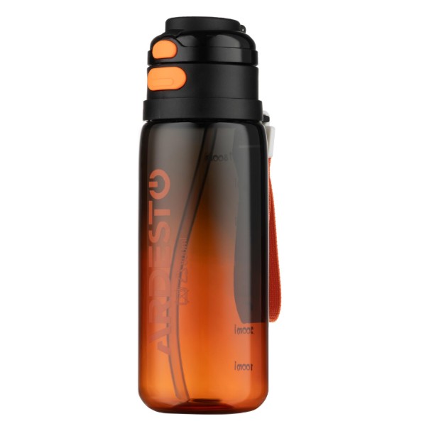 Фото - Пляшка для води ARDESTO Gym 800 мл Black (AR2280GL)