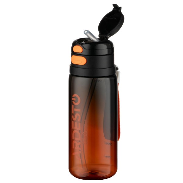 Фото - Пляшка для води ARDESTO Gym 800 мл Black (AR2280GL)