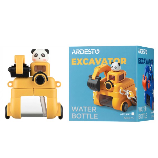Фото - Бутылка для воды ARDESTO Excavator 500 мл Yellow (AR2250EY)