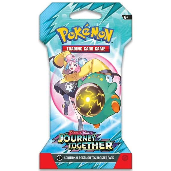 Фото - Настільна гра (5-7 років) Pokemon Journey Together Sleeved Booster (196214108264)