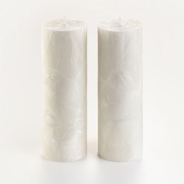 Фото - Свічка декоративна CandlesBio циліндр 70/200 мм Білий (WP00 70/200)