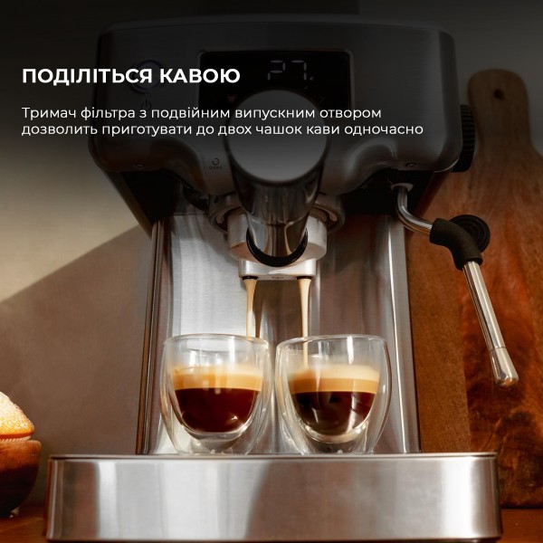 Фото - Кофеварка рожковая Cecotec Cafetera Espresso Power Espresso 20 Barista Compact (CCTC-01986)