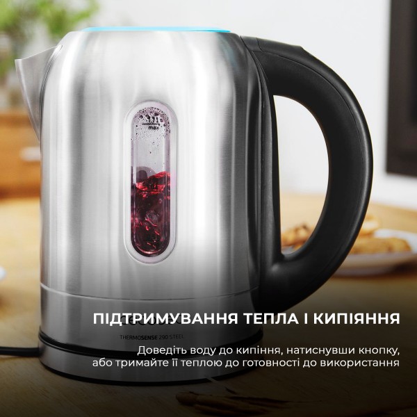 Фото - Електричний чайник Cecotec ThermoSense 290 Steel