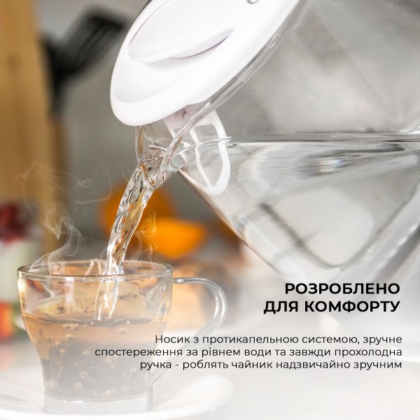 Фото - Електричний чайник Cecotec ThermoSense 350 Clear