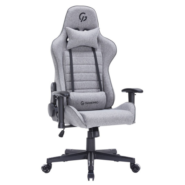 Фото - Кресло для геймеров GamePro Size L Fabric Gray (GC575FB)