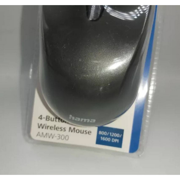 Фото - Миша бездротова Hama AMW-300 Black