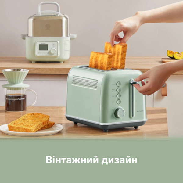 Фото - Тостер BUYDEEM DT620E Cozy Greenish (DT620E-CG/EU)