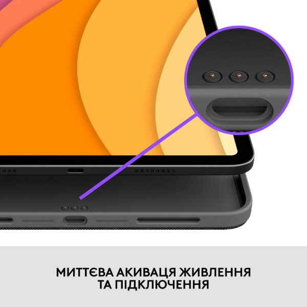 Фото - Чехол-клавиатура для планшета Logitech Combo Touch for iPad (10th gen) Oxford Grey (920-011382)
