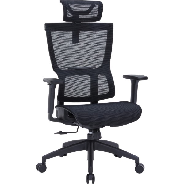 Фото - Крісло офісне OfficePro Elegant (OC660-B-B-B) Black