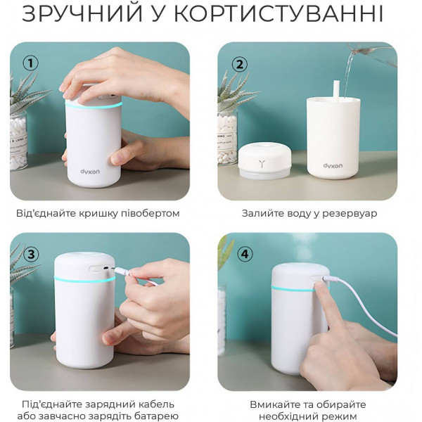 Фото - Зволожувач повітря Dyxon MEGAHUMI 420 White (DXNZVMGHMI420W)