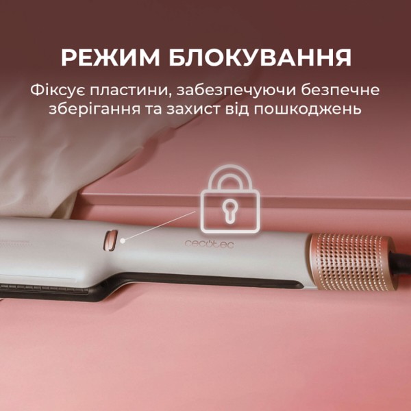 Фото - Вирівнювач волосся Cecotec Air Lisse Black (A01_EU01_100988)