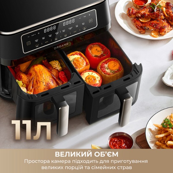 Фото - Мультипечь Dreame DZ30 Black (DZ30-BK)