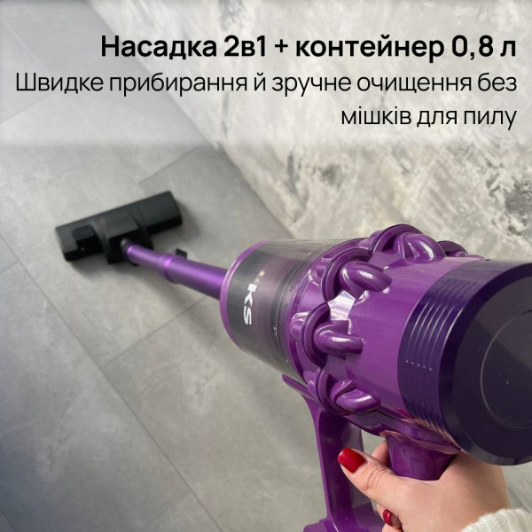 Фото - Пилосос ручний для дому KS Violet C101 (10692)