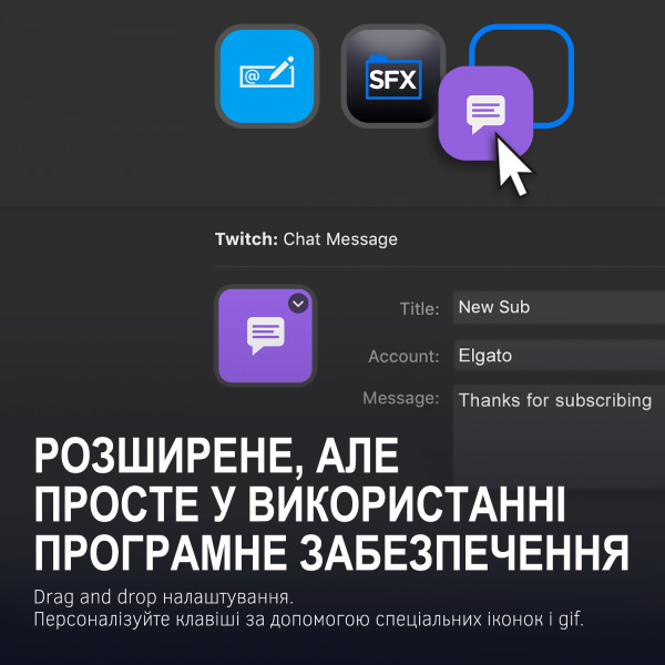 Фото - Пульт керування трансляцією Elgato Stream Deck Mini (10GAI9901)