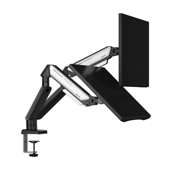 Фото - Кріплення настільне Anda Seat Stealth II Duo 17''-32'' Black & White (AD-W-A6D-2S-BW)