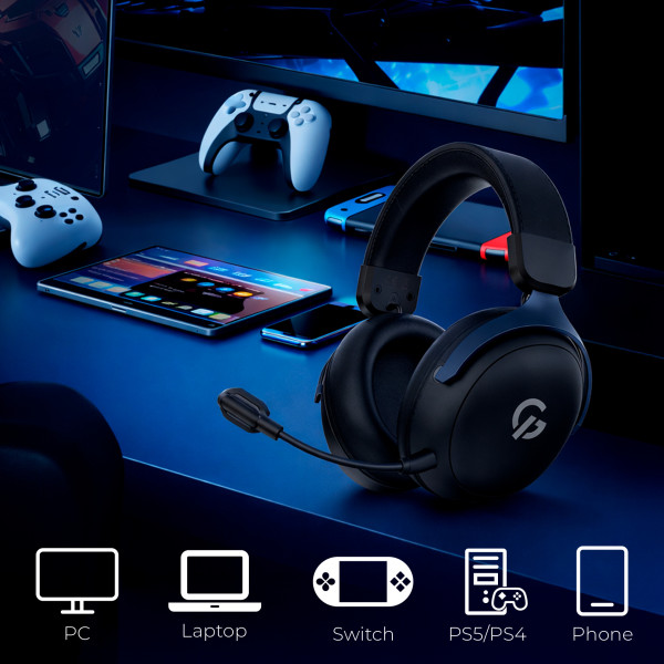 Фото - Гарнитура беспроводная игровая GamePro Asgard Freya Pro (HSW201B)