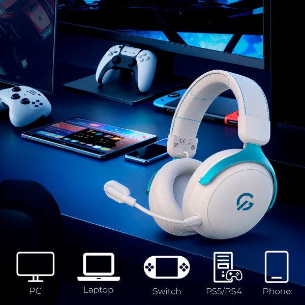 Фото - Гарнитура беспроводная игровая GamePro Asgard Freya Pro (HSW201WB)