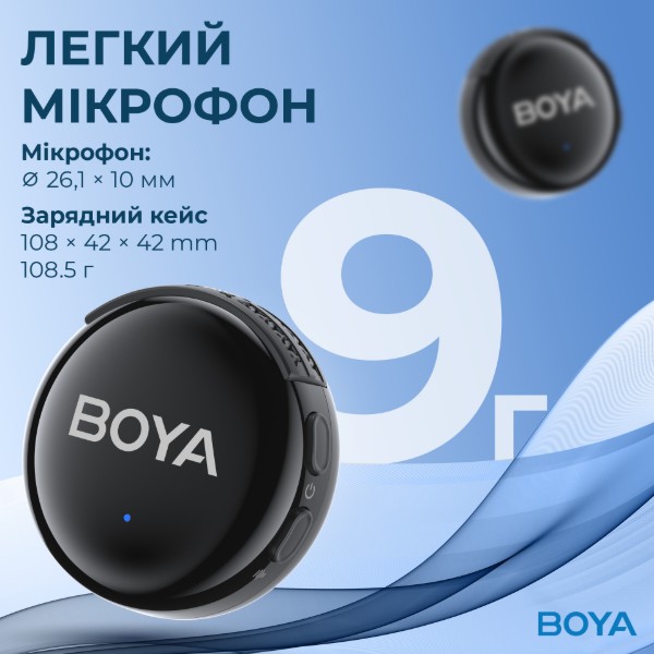 Фото - Мікрофон для смартфона Boya LINK 3-02 Type-C/TRS Black