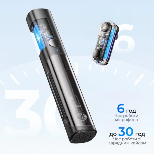 Фото - Микрофон для смартфона Boya Magic-02 Type-C/Lightning Black
