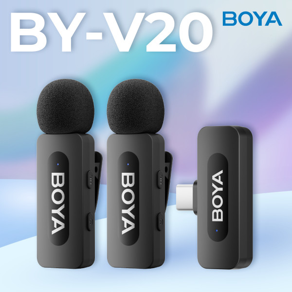 Фото - Микрофон для смартфона Boya BY-V20 Type-C Black