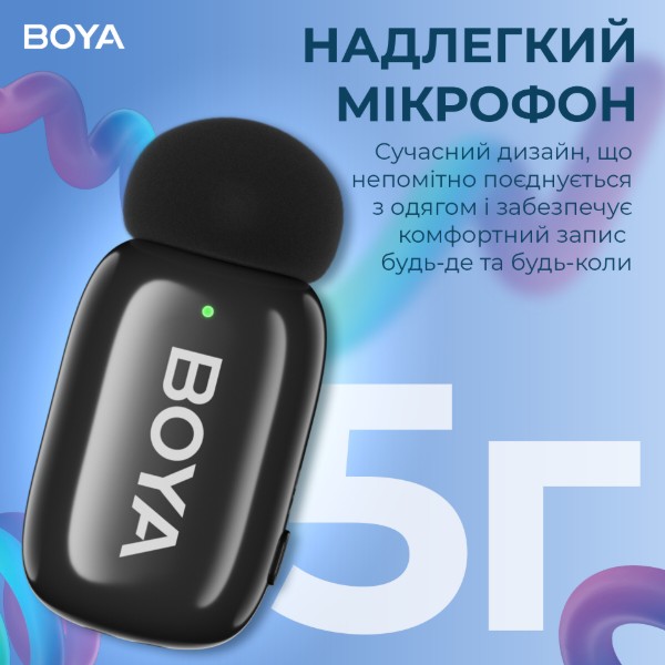 Фото - Мікрофон для смартфона Boya mini-23 Type-C Black