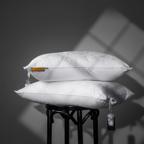 Фото - Подушка стандартная MirSon №15-03 Ferrero White 40х60 см (2200011163734)