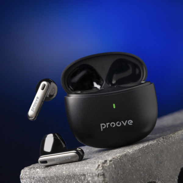 Фото - Навушники вкладиші бездротові TWS Proove Intro TWS (APP) Black (TWYP53002201)