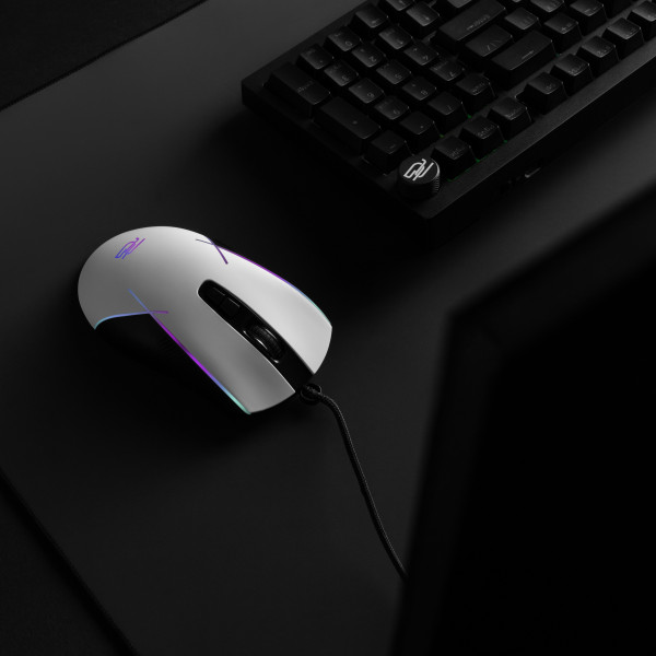 Фото - Миша дротова ігрова Proove Gaming Defiant White (CMDE00000101)