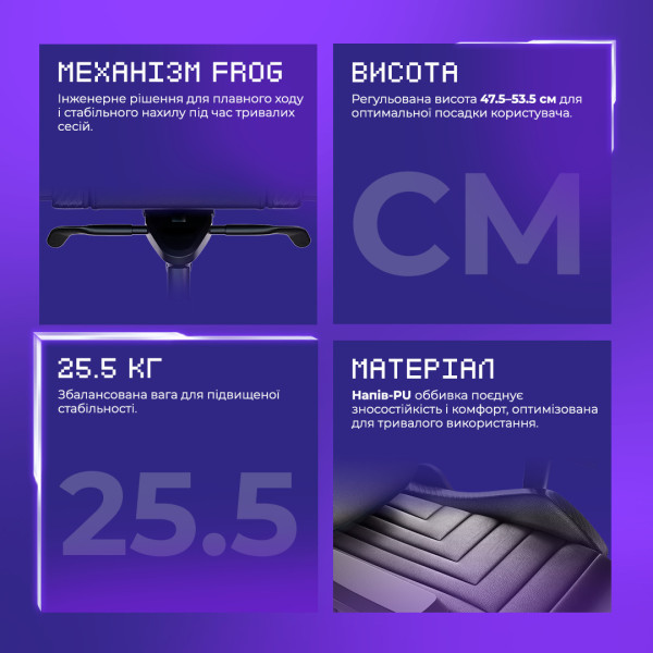Фото - Крісло для геймерів Proove Gaming Arena Black (GCRN0001001)