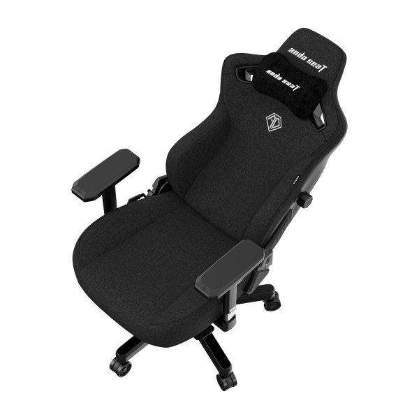Фото - Крісло для геймерів Anda Seat Kaiser 3 Size L Black Fabric (AD12YDC-L-01-B-CF)