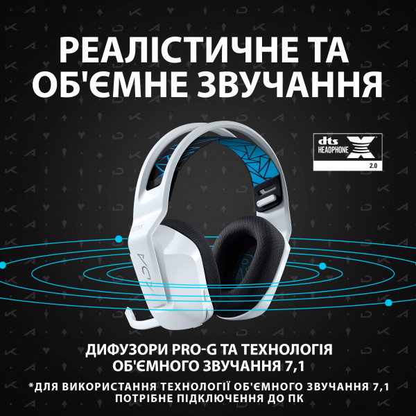 Фото - Гарнитура беспроводная игровая Logitech G733 KDA (981-000990)