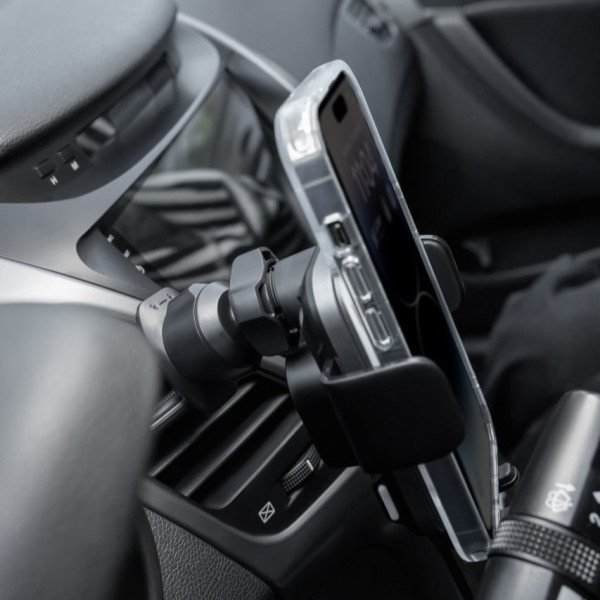 Фото - Автодержатель с беспроводной зарядкой Proove Nitro Charge 15W matte Black (WHNC15002005)