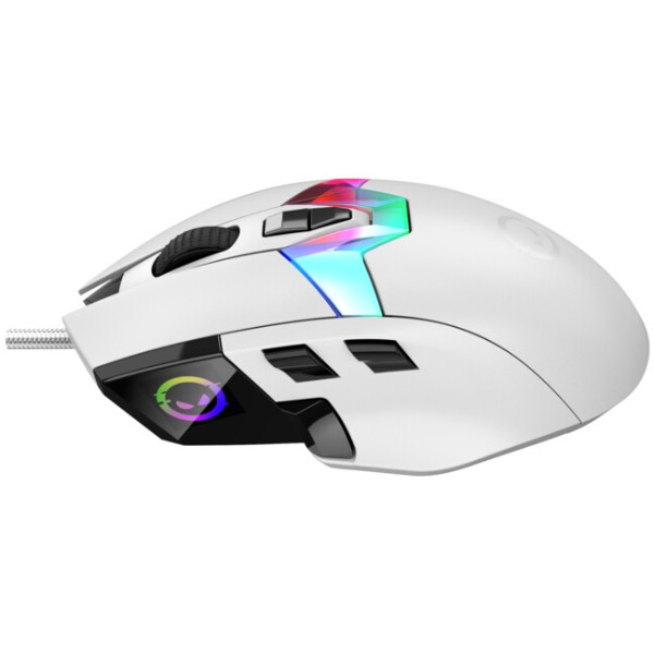 Фото - Миша дротова ігрова Lorgar MSP80 Wired Gaming Mouse Pro White (LRG-MSP80-WH)