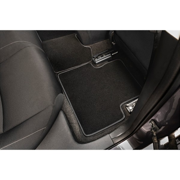 Фото - Килимки ворсові в салон авто EVAtech Standard для Haval H6 2011-2017 1 покоління SUV EU чорний кант HL3457C5AV4VEB