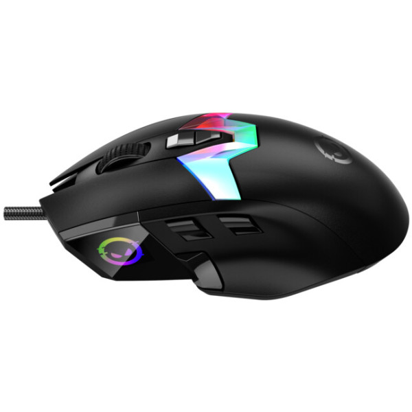 Фото - Мышь проводная игровая Lorgar MSP80 Wired Gaming Mouse Pro Black (LRG-MSP80-BK)