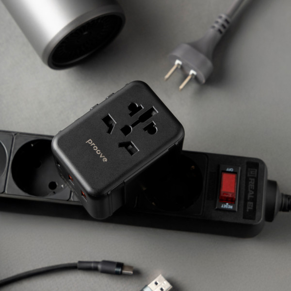 Фото - Сетевое зарядное устройство Proove Trip 20W black (TATL20310001)