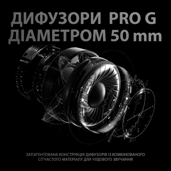 Фото - Гарнітура дротова ігрова Logitech Pro X Gaming Black (981-000818)