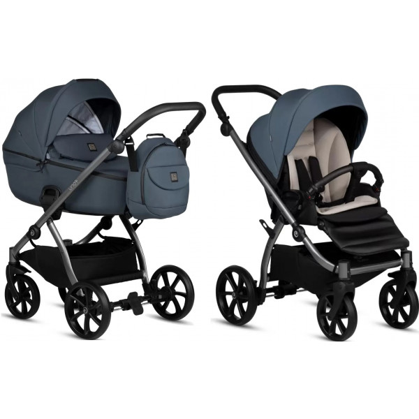 Фото - Коляска універсальна 2 в 1 Tutis Uno5 plus ESSENTIAL COLLECTION Marine