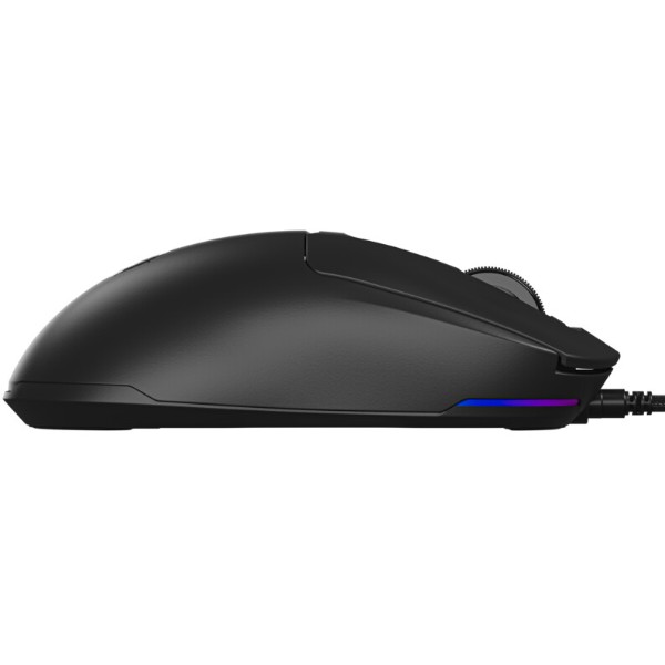 Фото - Миша дротова ігрова Lorgar MSA10 Ultralight Wired Gaming Black (LRG-MSA10-BK)