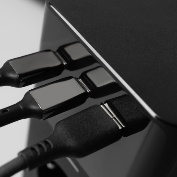 Фото - Мережевий зарядний пристрій Proove Power Cube 65W (3xAC + 2xType-C + 1xUSB) 1.5m black (PSPC36801201)