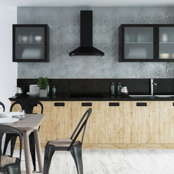 Фото - Вытяжка декоративная ELEYUS KENT 700 50 BL