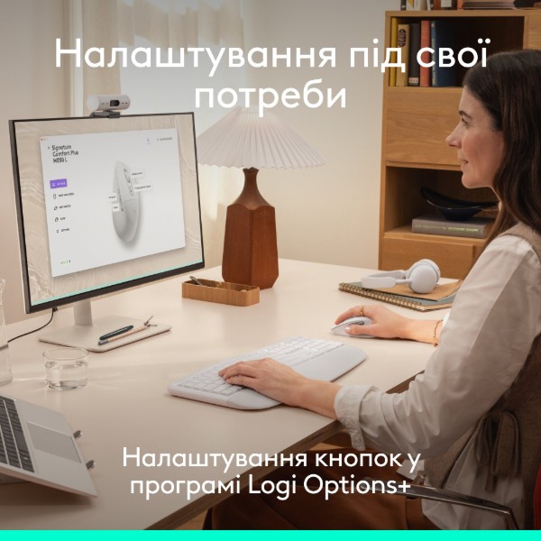 Фото - Миша бездротова Logitech Signature Comfort Plus M850L Off-White (910-007716)