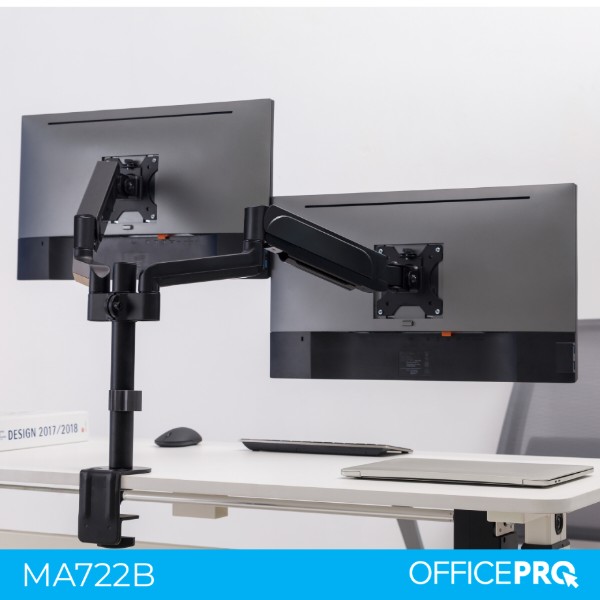 Фото - Кріплення настільне OfficePro MA722B 17-32" 1-9 кг Black
