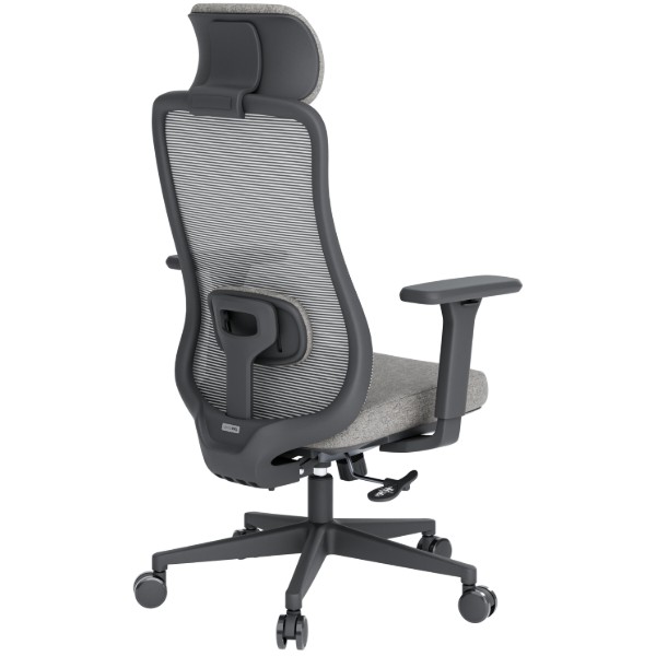 Фото - Крісло офісне OfficePro Wave (OC599-B-DG-DG) Black/Dark Gray