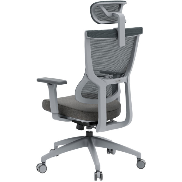 Фото - Кресло офисное OfficePro Elegant (OC600-G-DG-DG) Gray/Dark Gray